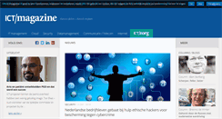 Desktop Screenshot of ictmagazine.nl